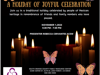 A Holiday of Joyful Celebration English Flyer 