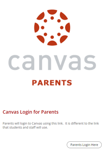 Canvas login for parents